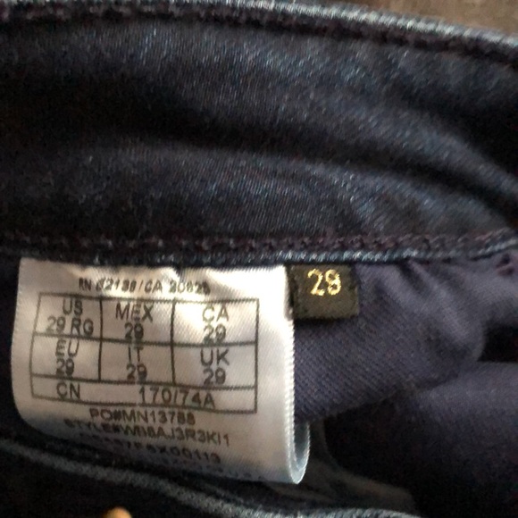 Guess Sexy Curve Skinny Jeans- size 29 - Picture 6 of 6